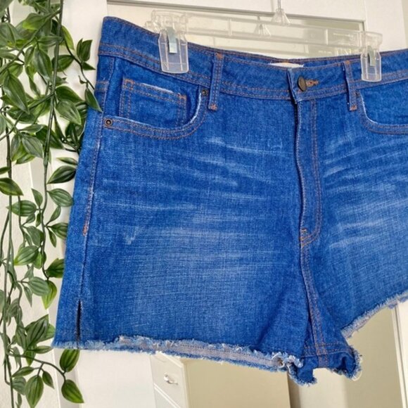 Forever 21 high rise denim cutoff jean shorts size 31 - Picture 10 of 12